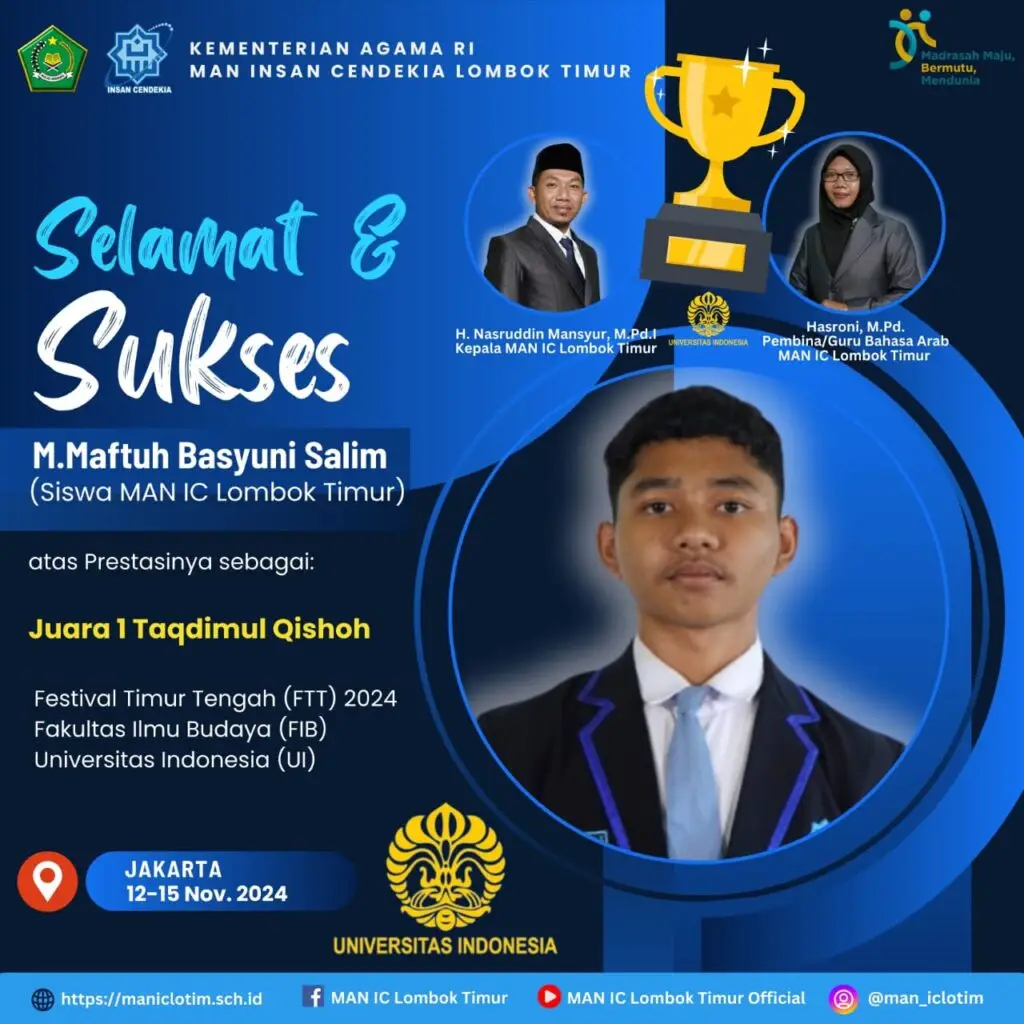 juara 1 lomba taqdimul qishoh